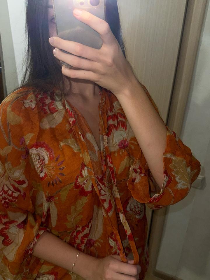 Блузка в стиле бохо ZARA