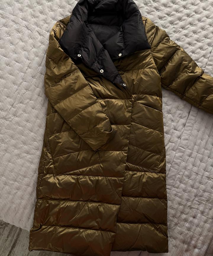 двусторонняя демисизонная куртка плащ