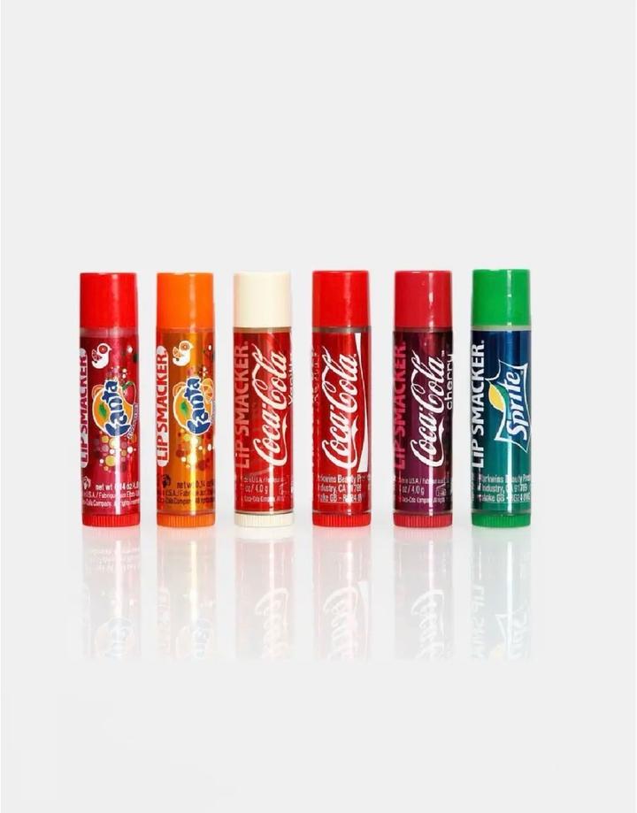 Набор для ухода за губами COKE Classic Can lip balms, 6 шт. х 4 г