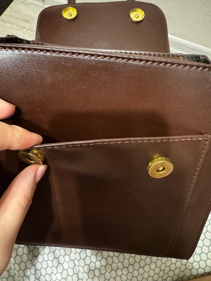 Carksky PU Carry сумка кофейного цвета