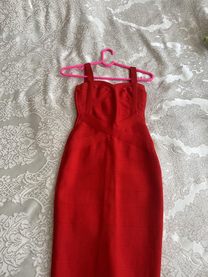 бандажное платье HERVE LEGER