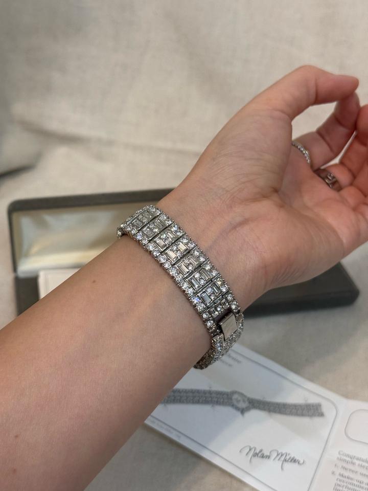 Винтажные часы Nolan Miller с кристаллами