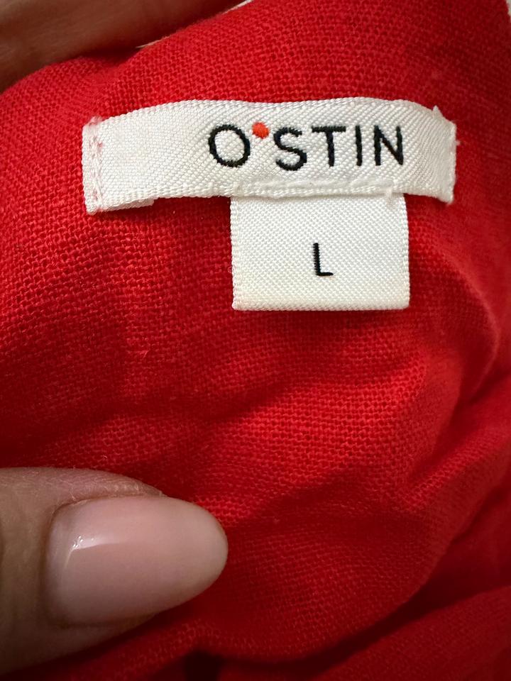 Красный сарафан Ostin