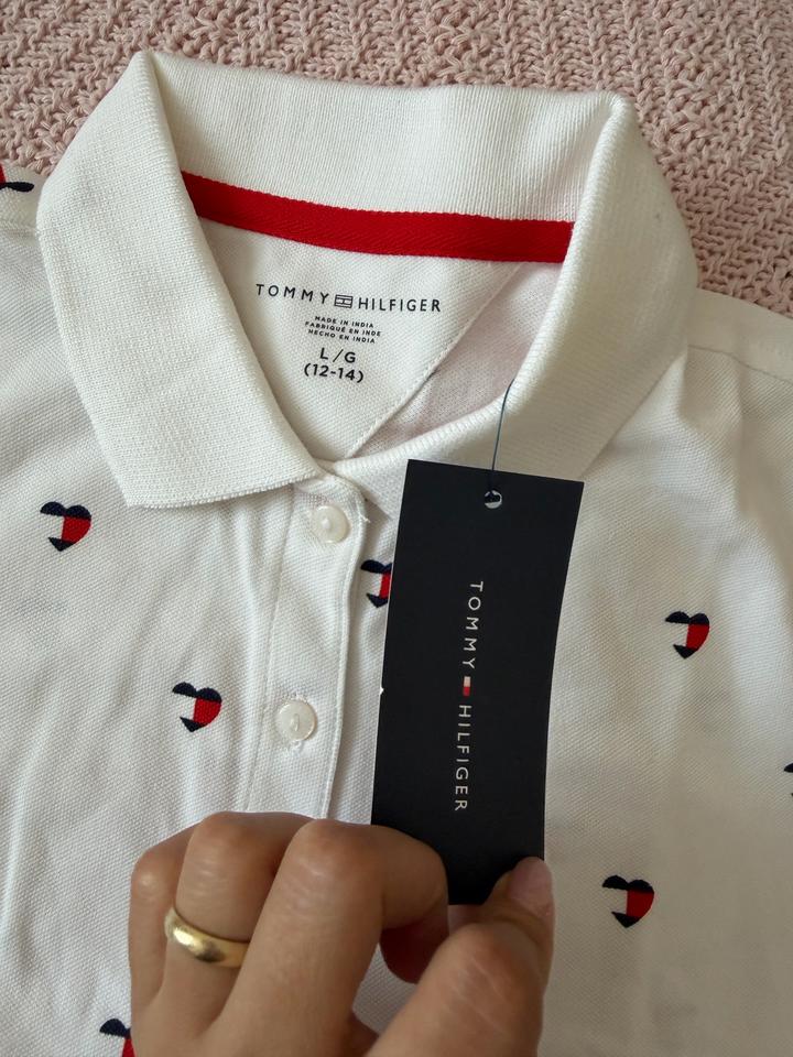 Поло для девочек Tommy Hilfiger