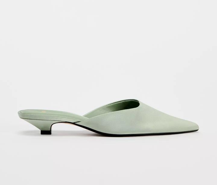 Kitten heels мюли