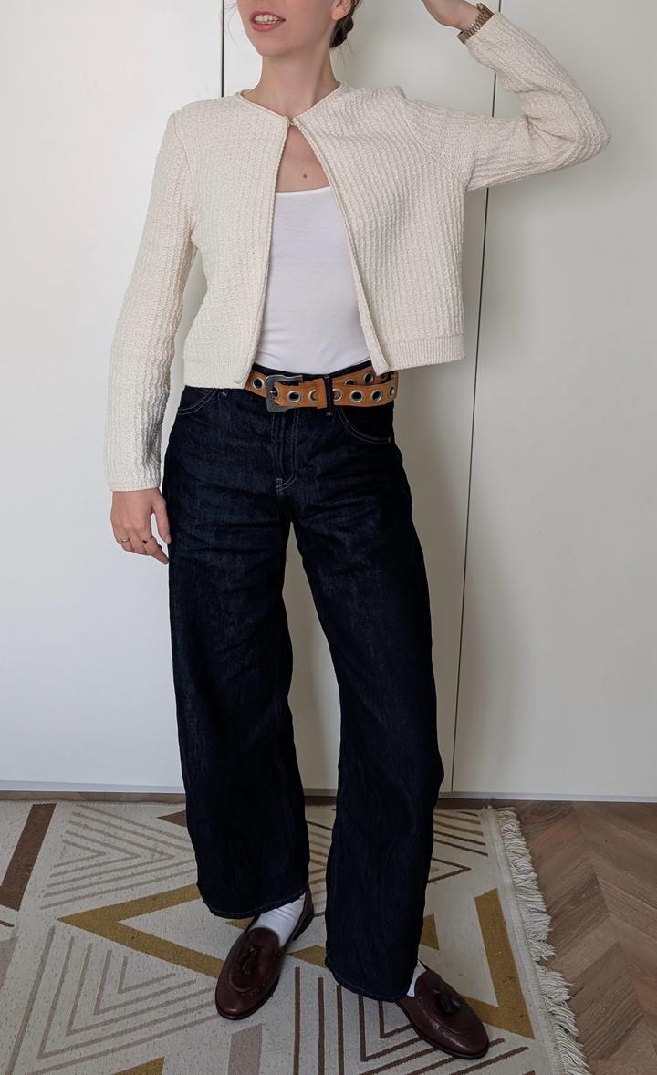 Жакет ZARA цвета айвори