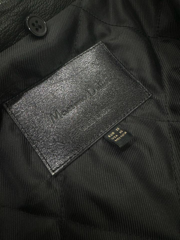 Кожаная куртка Massimo dutti