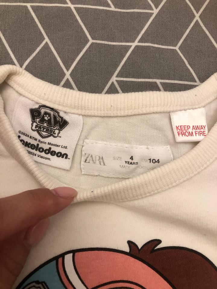 Zara Paw patrol 4 года 104 см