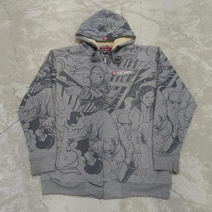 Винтажная Редкая ЗипХуди Ecko Unlimited