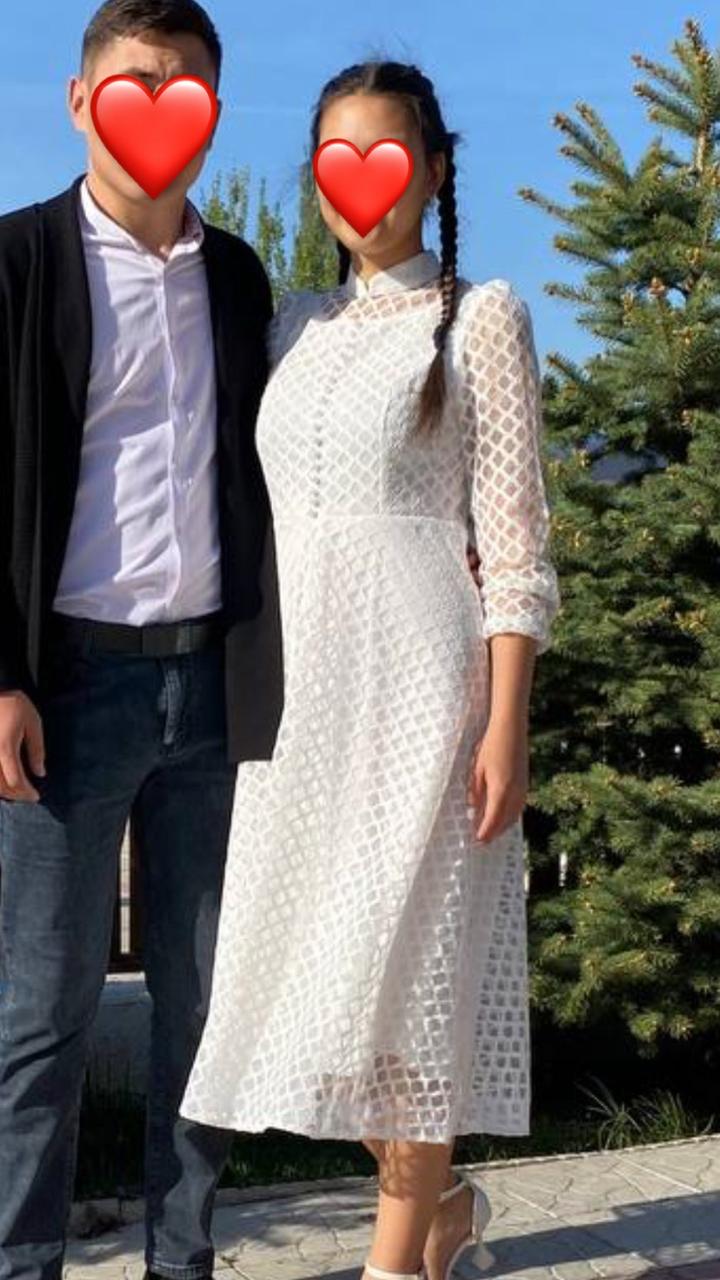Белое платье