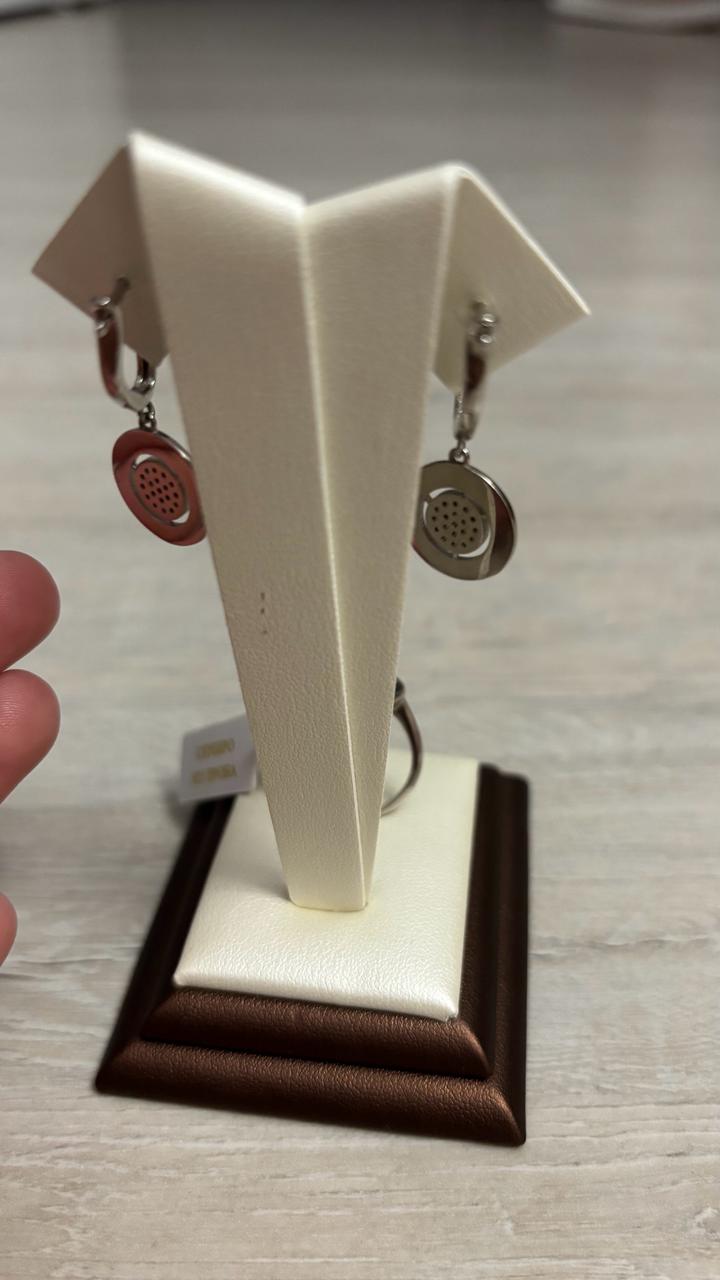 Стильный серебряный набор в дизайне Cartier — Серебро 925 проба