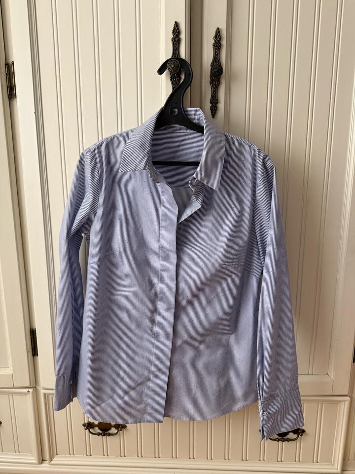 Рубашка в полоску MANGO