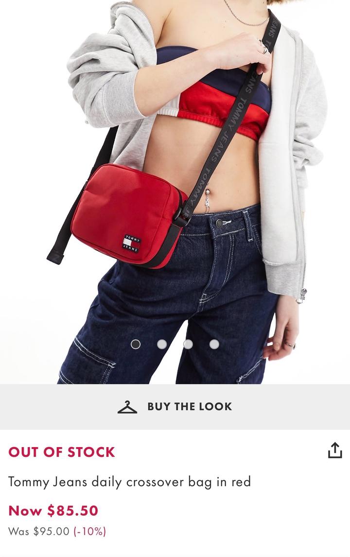 Tommy Jeans кроссбоди. Оригинал
