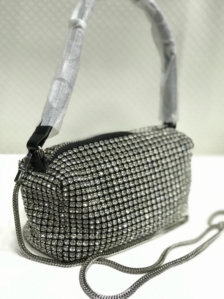 сумка вечерняя со стразами✨