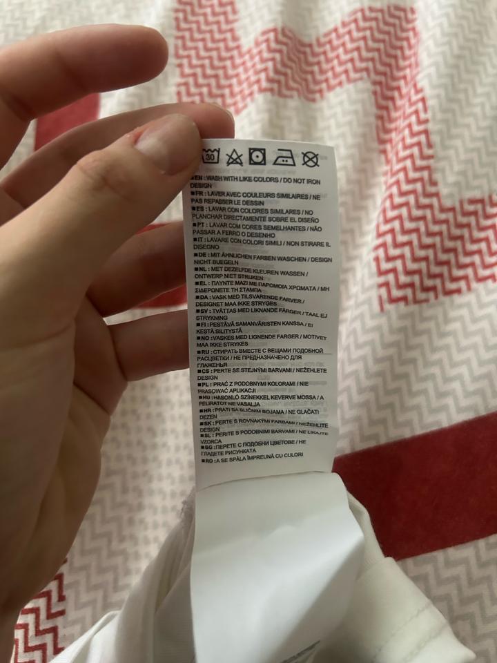 Белая футболка Converse