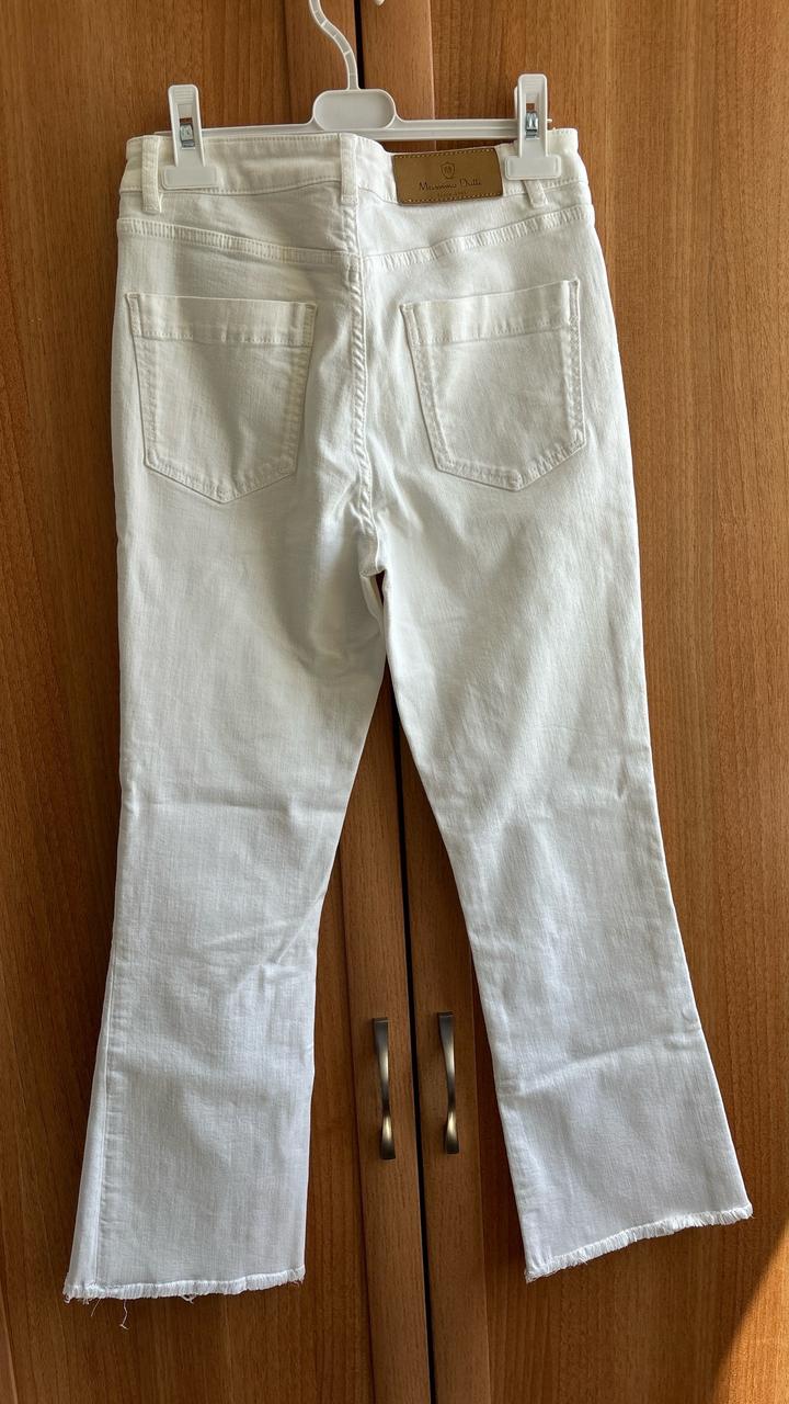 Белые джинсы Massimo Dutti