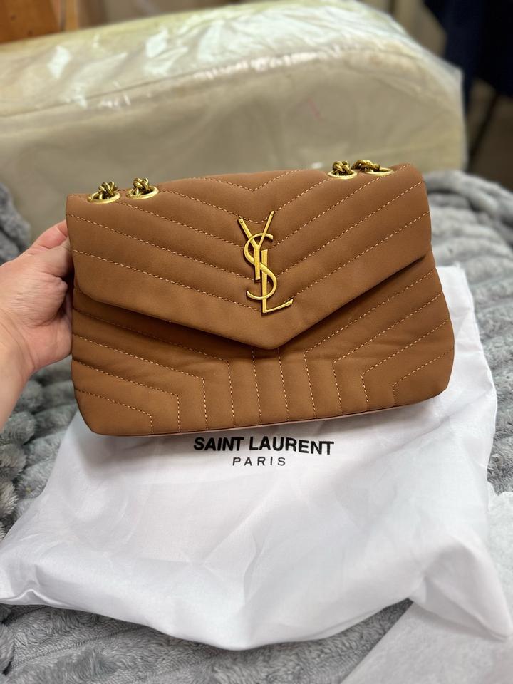 YSL текстильная сумка
