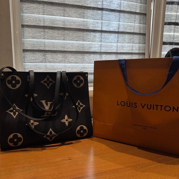 Louis Vuitton on the go