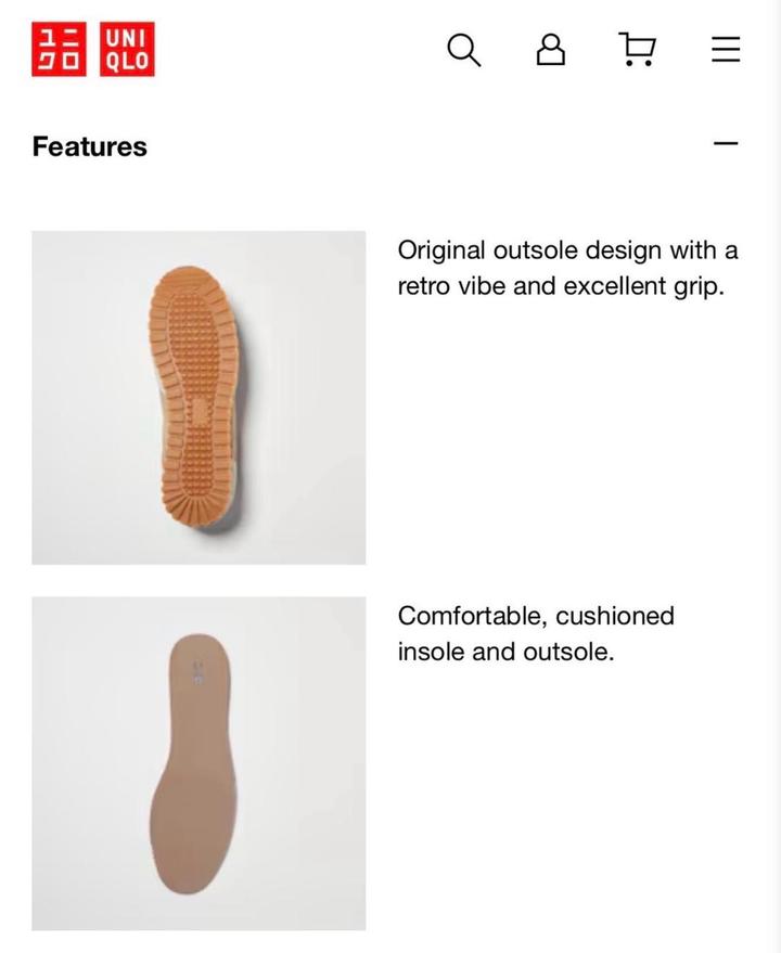 Кроссовки Uniqlo