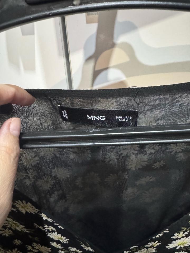 Платье Mango из шифона