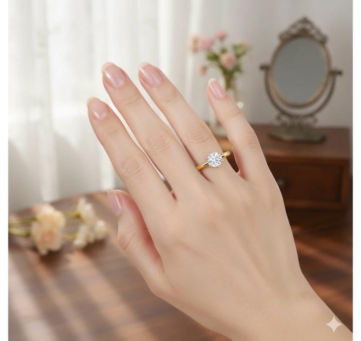 Кольцо солитер EPL Diamond 0,52ct