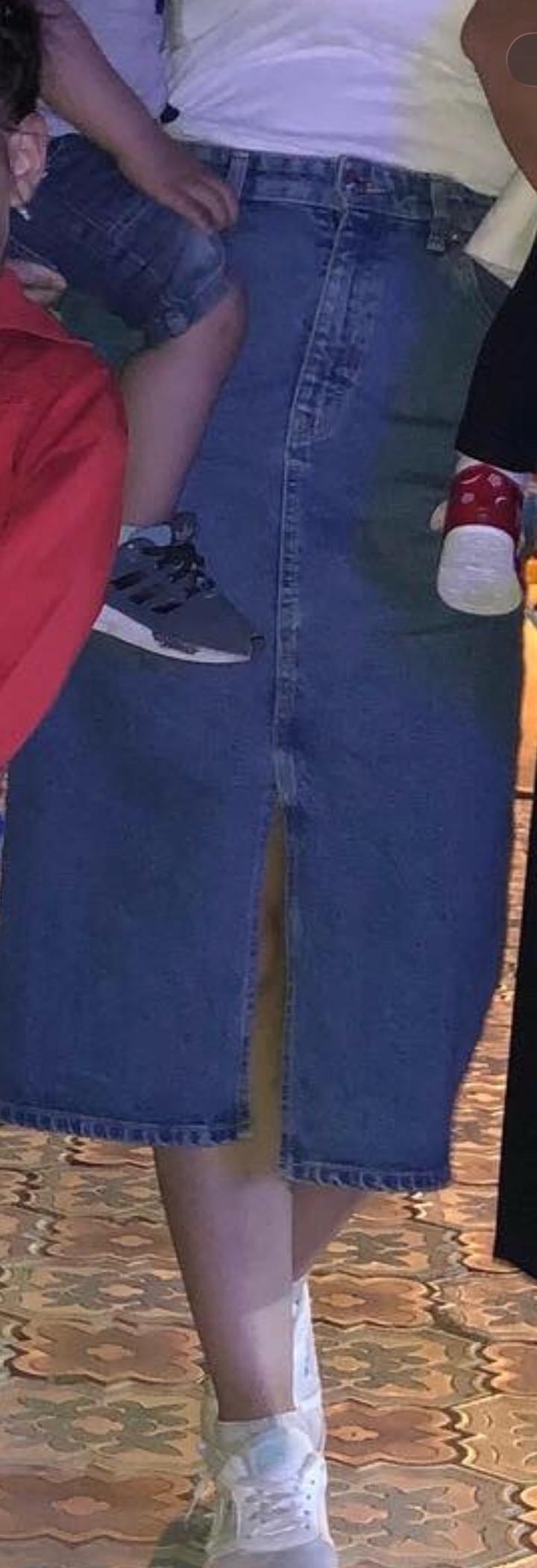 Джинсовая юбка 42-44