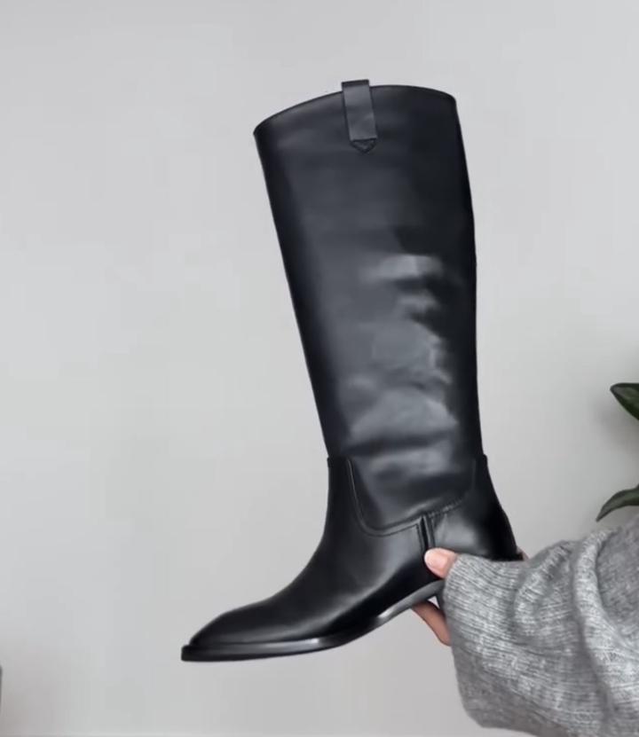 Сапоги из натуральной кожи