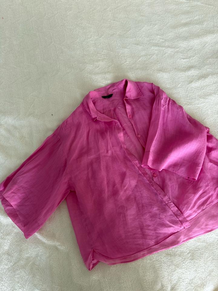 Льняная рубашка от Massimo Dutti