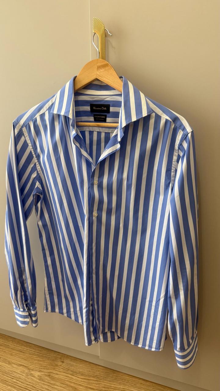 Мужская рубашка Massimo Dutti состояние новой вещи