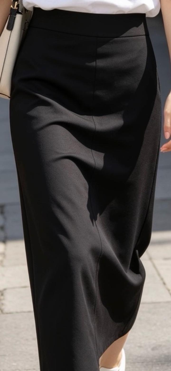 Zara, чёрная длинная юбка, отличное состояние