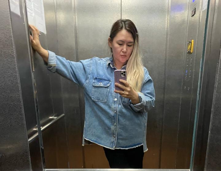 Джинсовая куртка Mango