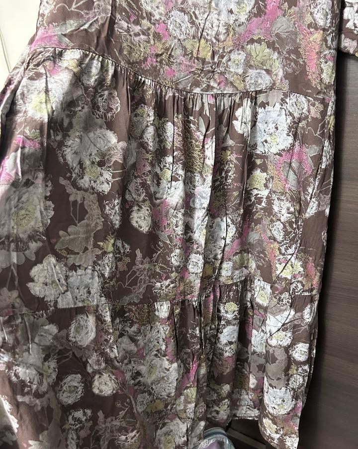 Штапельное платье Италия