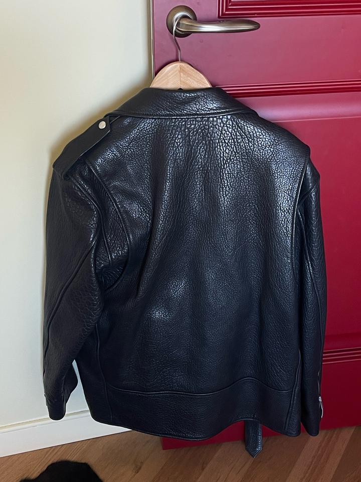 Leather jacket Raey