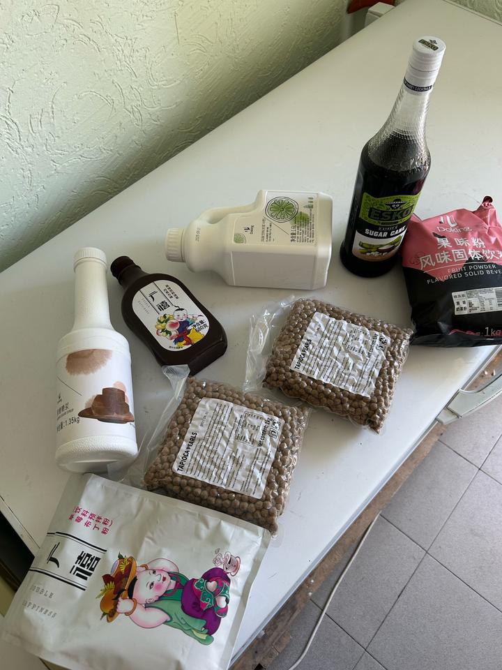 Все продукты для Бабли ти🧋