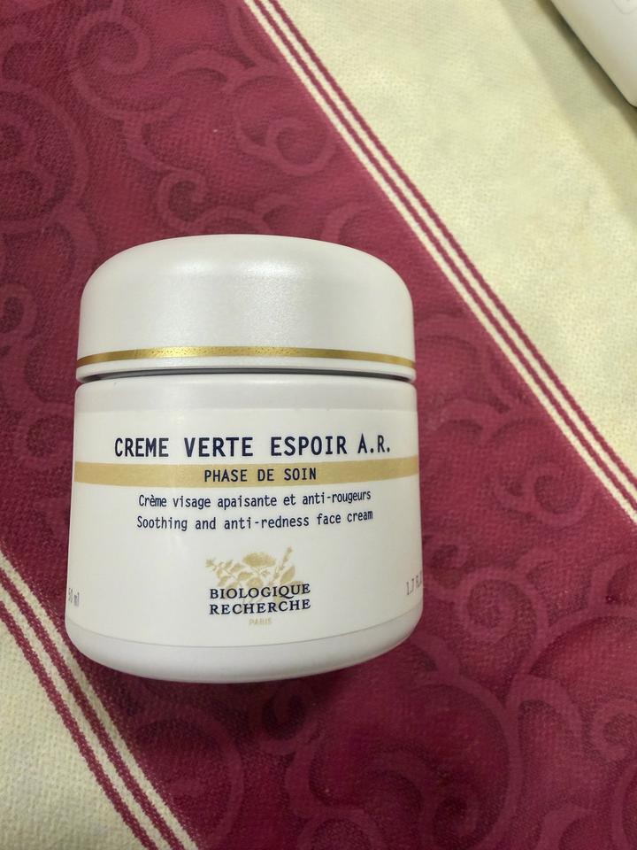 успокаивающий крем для лица Creme Verte Espoir A.R. от Biologique Recherche