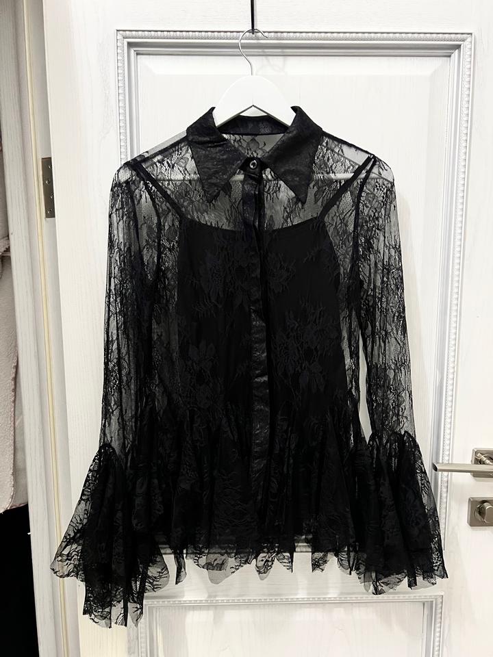 кружевная блузка