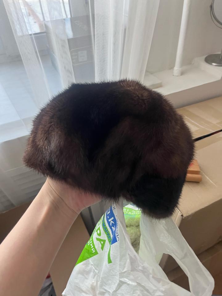 Шапка норковая