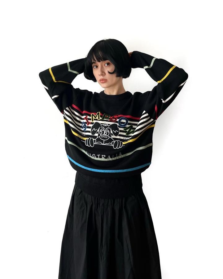 винтажный свитер simpson australia