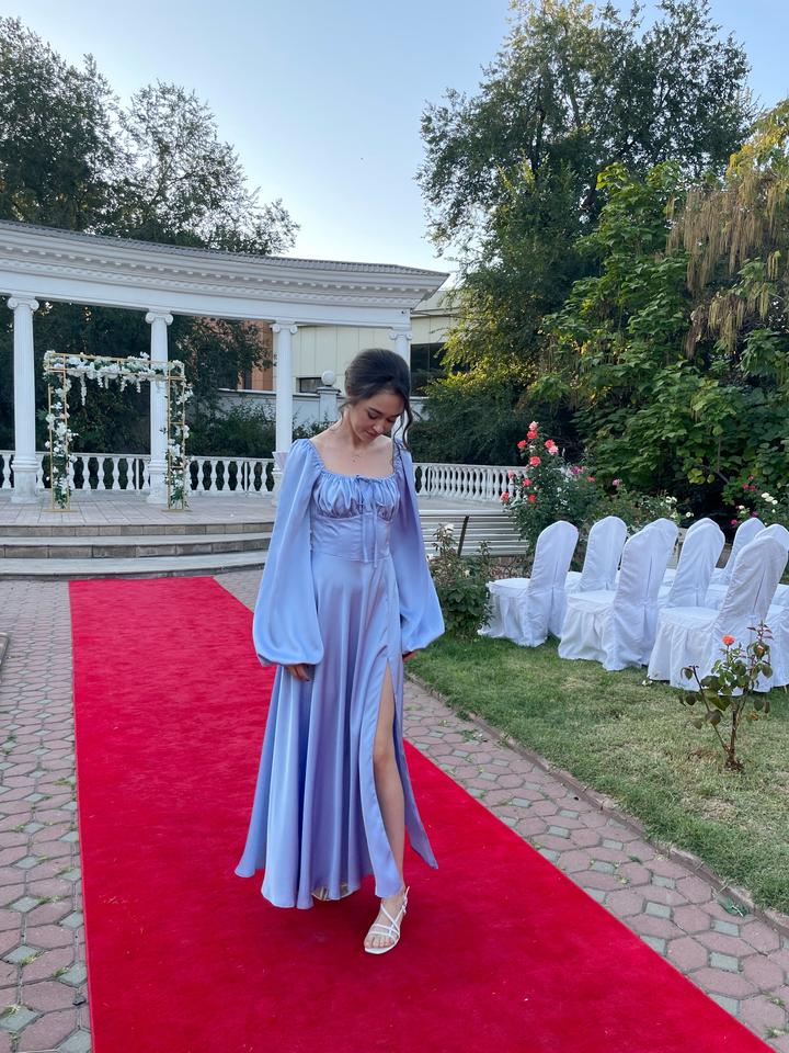 Шелковое вечернее платье (идеально на корпоративы или Новый год😍)