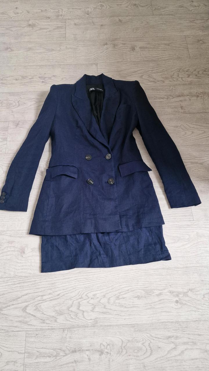 Лен двойка zara 100%лен