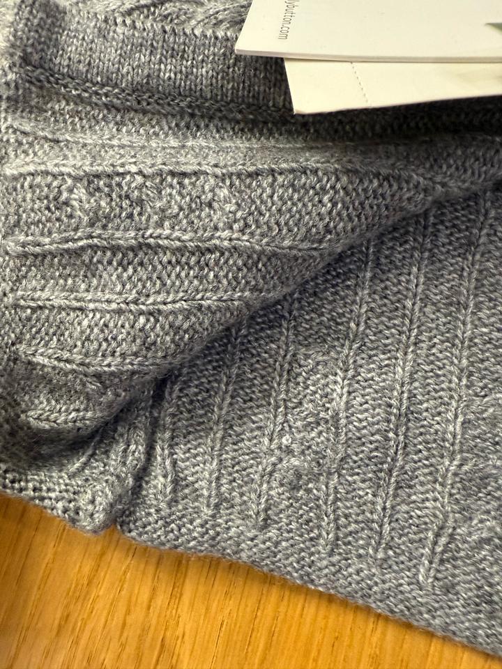 Серый шерстяной / кашемировый кардиган для девочки из бренда Belly button