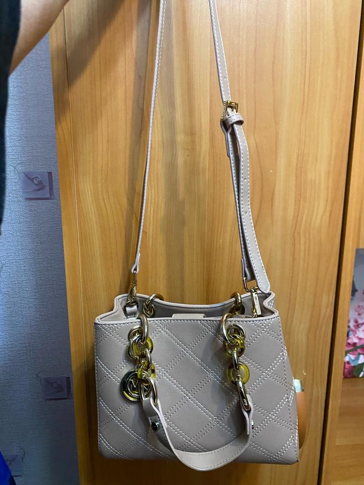 Сумка бежевая пудровая Michael Kors