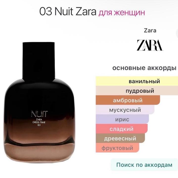 Zara Nuit 5 мл.