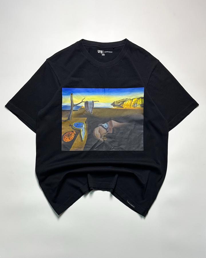 t-shirt by uniqlo • the museum of modern art • salvador dali