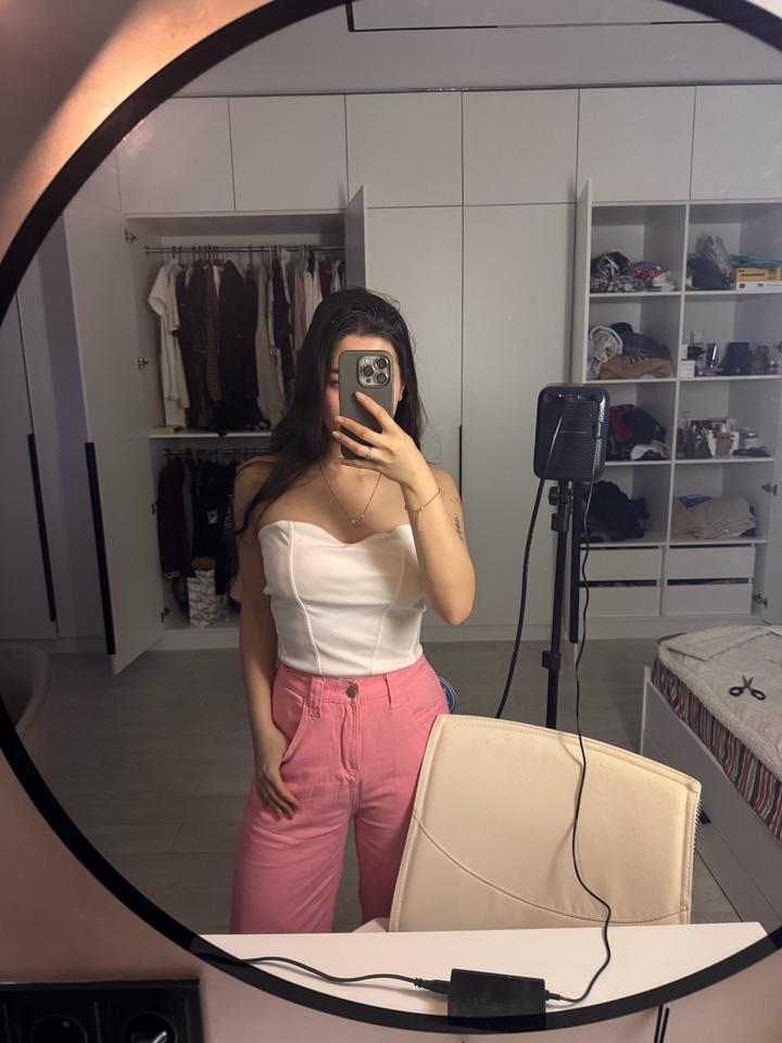 Розовые штаны новые S-M