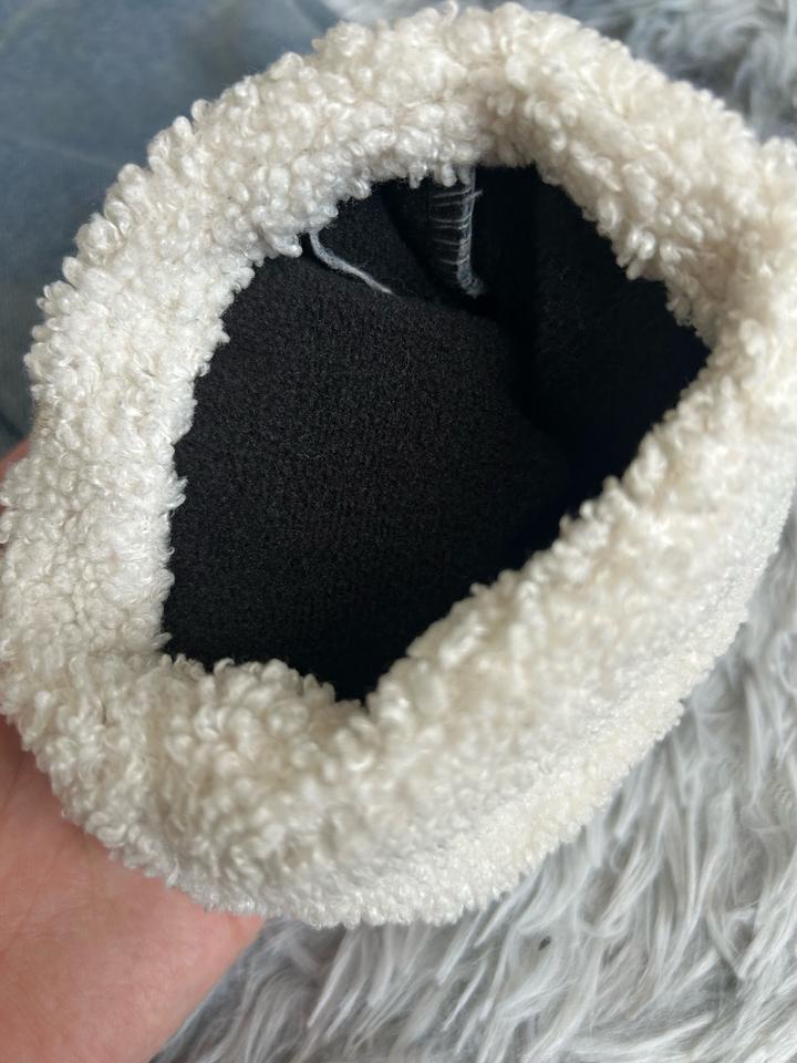 Комплект: утепленные джинсы и кофта H&M для девочки