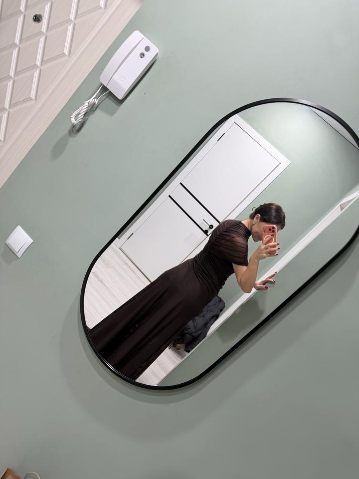 Платье коричневого цвета