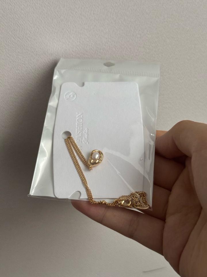 Элегантное подвесное колье цепочка на шею