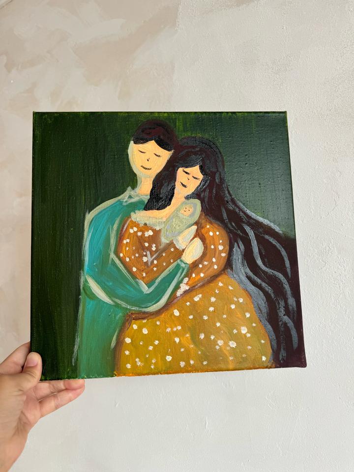 Картина Семья Отбасы