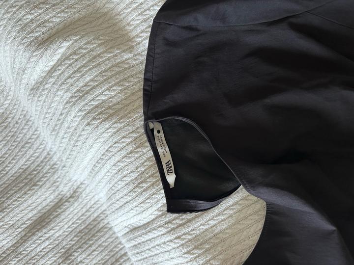 Топ с баской zara
